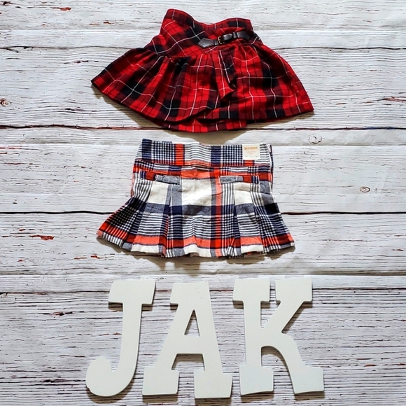GYMBOREE/THE CHILDREN'S PLACE GIRLA SKIRT BUNDLE (ONE NEW)👩 - Picture 1 of 14